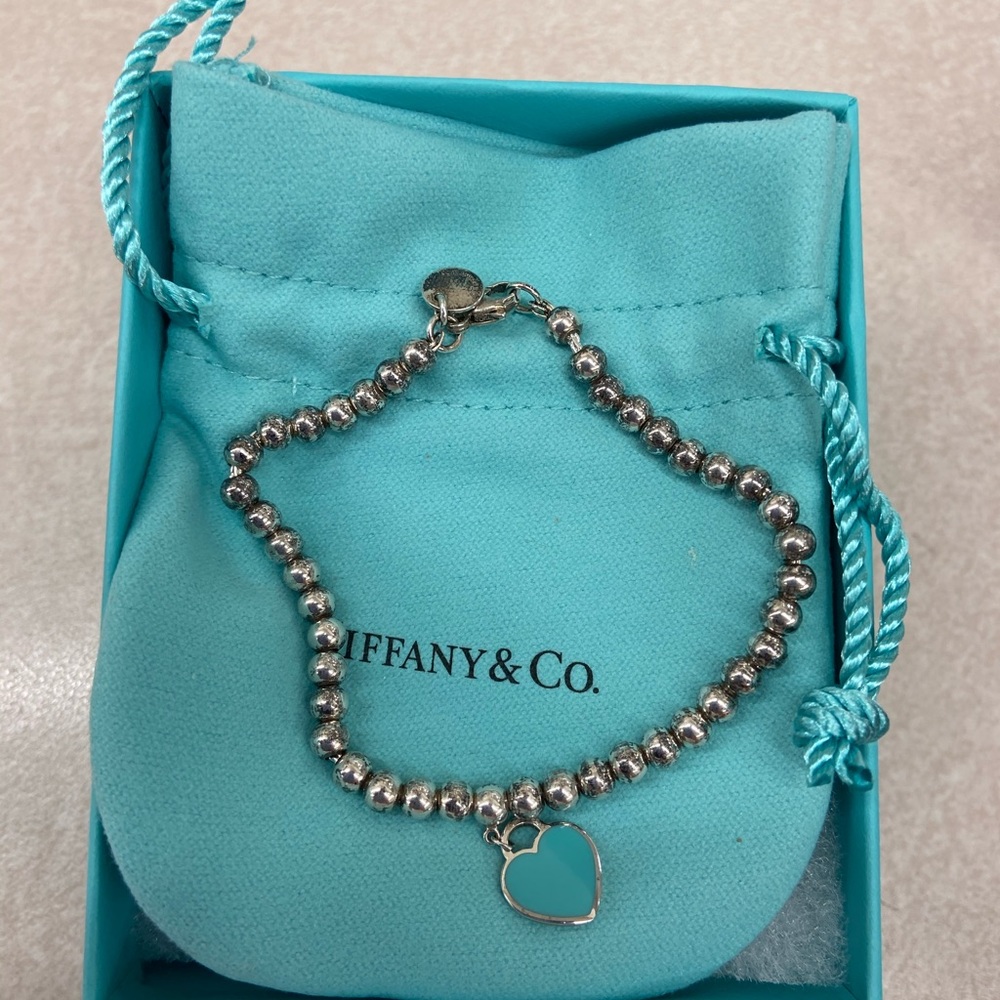 Return to Tiffany bead bracelet
